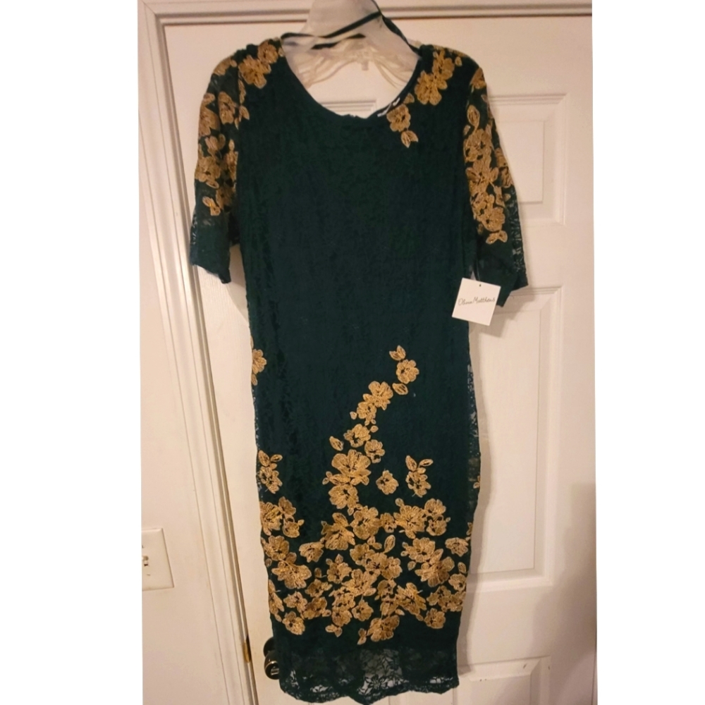 Green Lace Dress